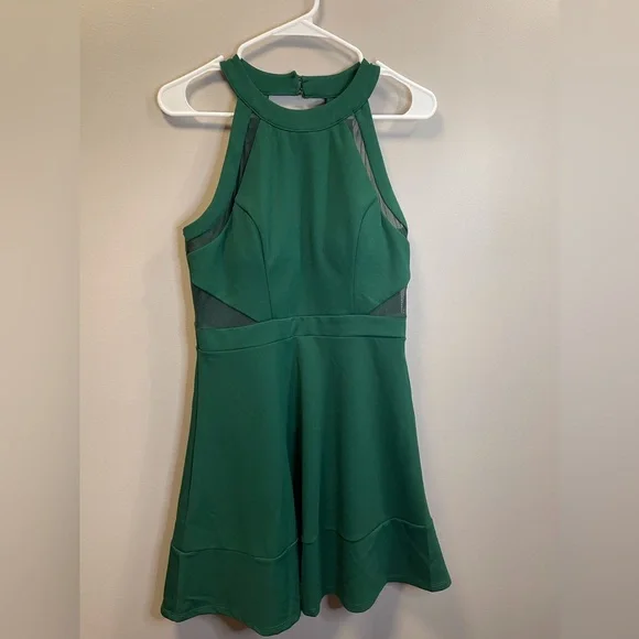 green emerald velvet dress Honey Green Evening Dress| Evening Dresses XXL / Green / Satin